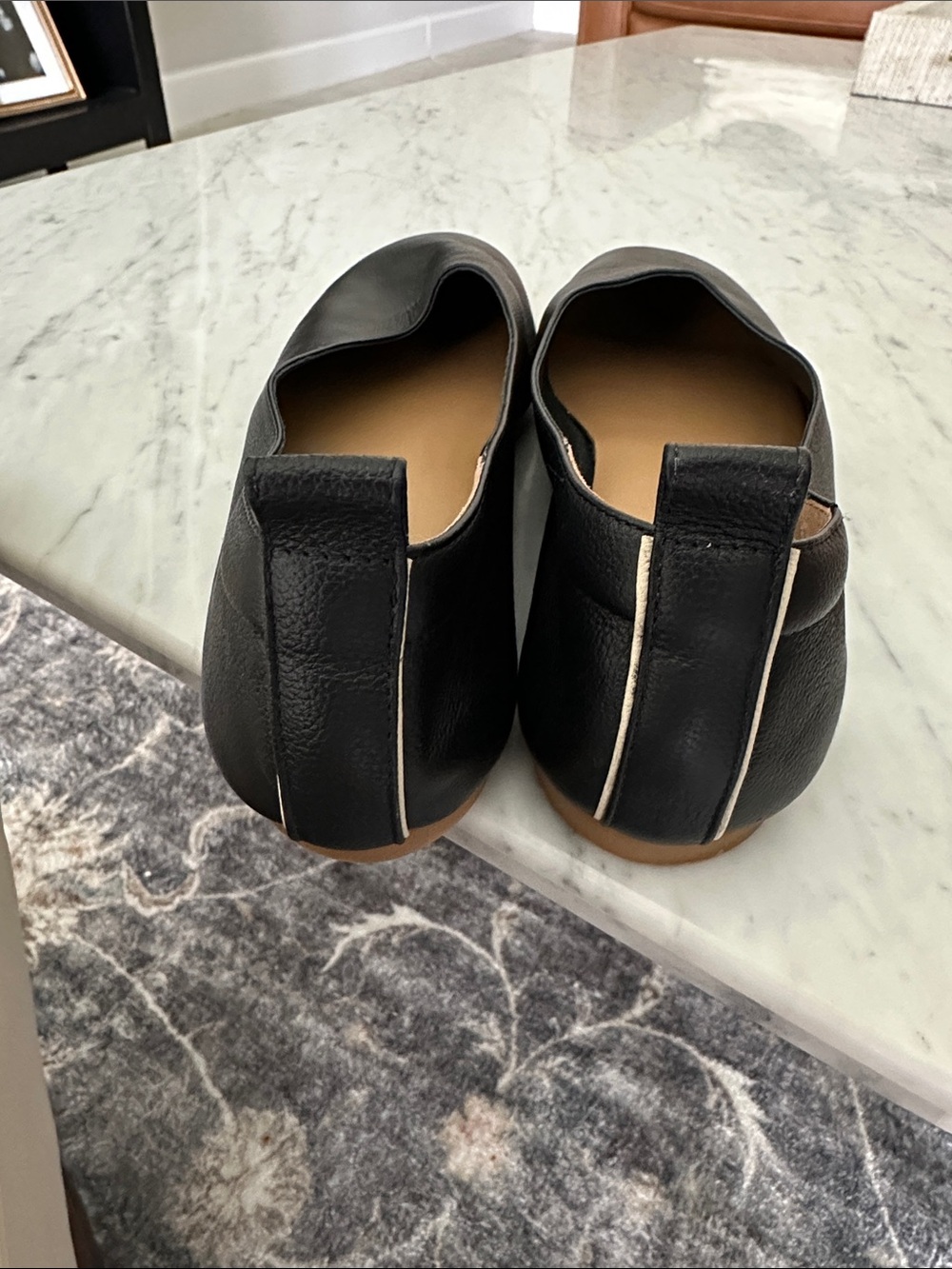 Everlane The Day Glove Black Leather Ballet Flats - Picture 8 of 11